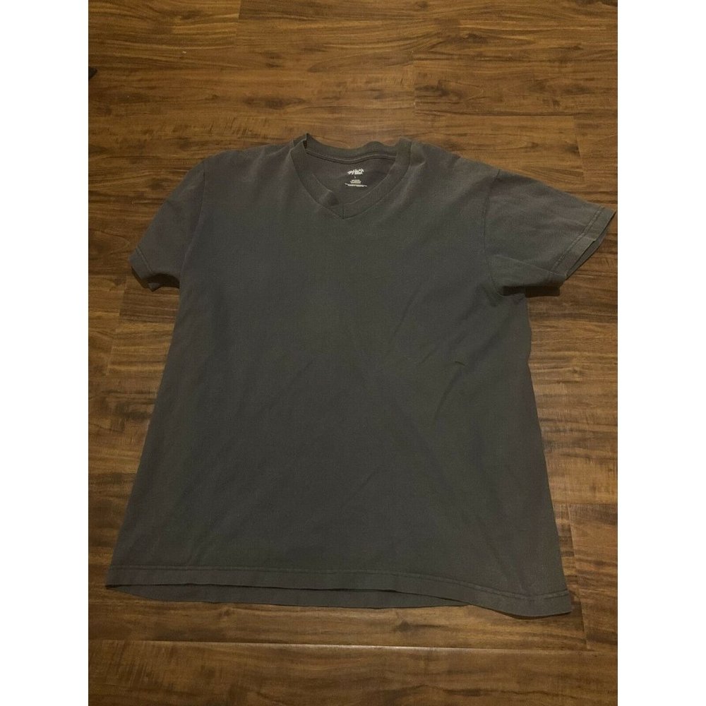 Shaka Men’s Size Large Grey V Neck T Shirt